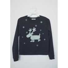 Load image into Gallery viewer, Rudolph Glitter Top