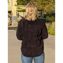 Load image into Gallery viewer, Corduroy Checkered Reversible Button Down Jacket