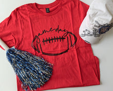 Load image into Gallery viewer, Game Day Football Tshirts