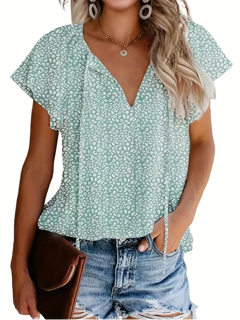 Green Floral Shirt