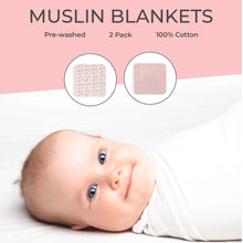 Load image into Gallery viewer, Muslin Swaddle Blanket
