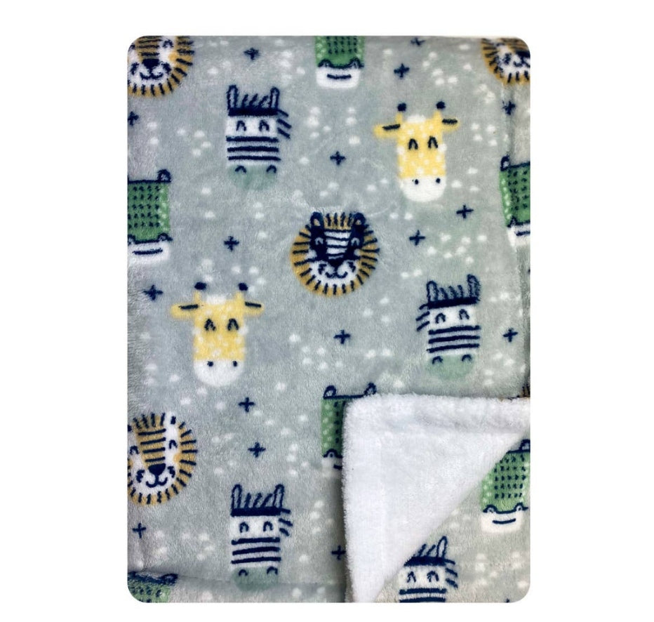 Plush Stroller Blanket