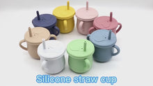 Load and play video in Gallery viewer, Silicone Straw Cups
